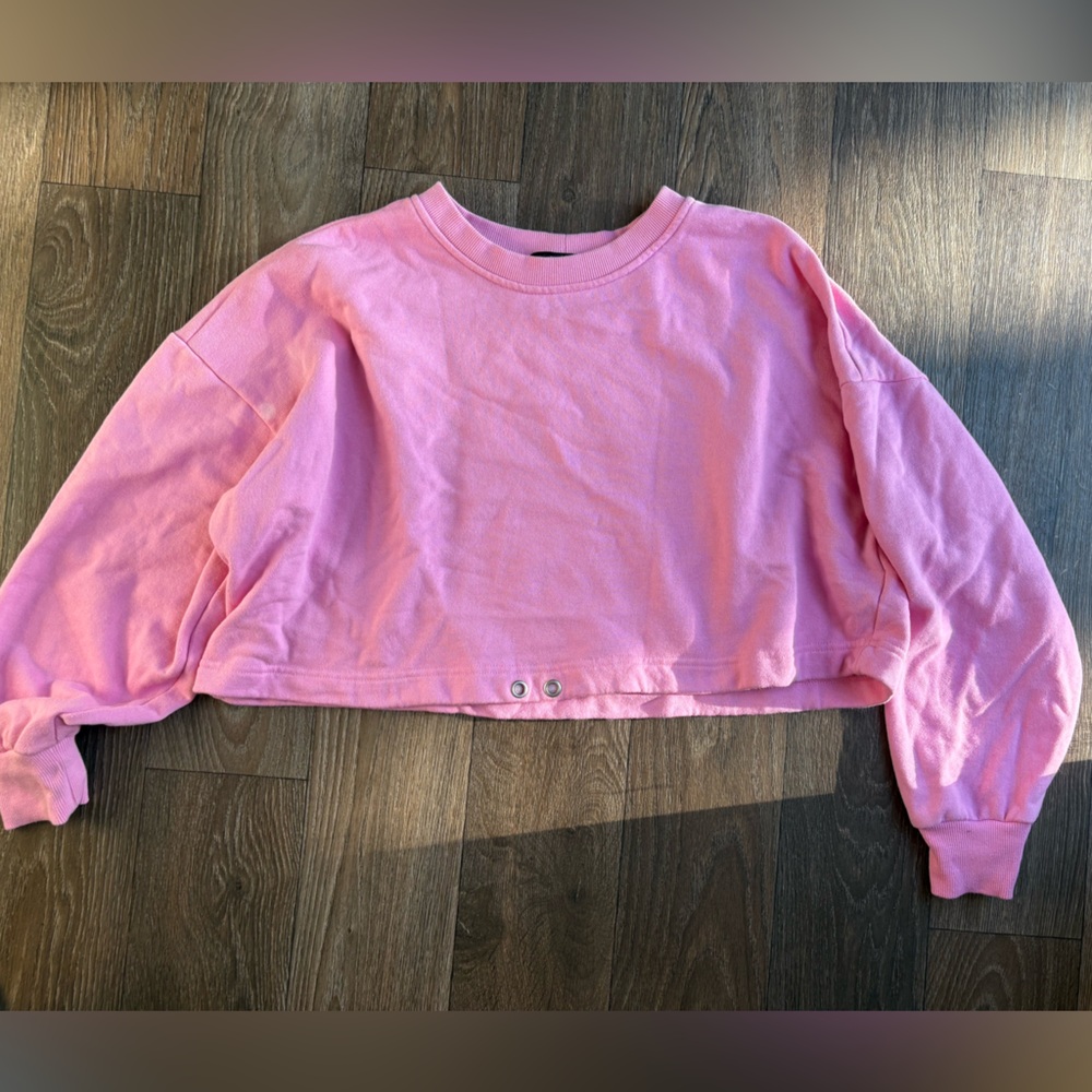 Forever 21 Vibrant Pink Knit Top